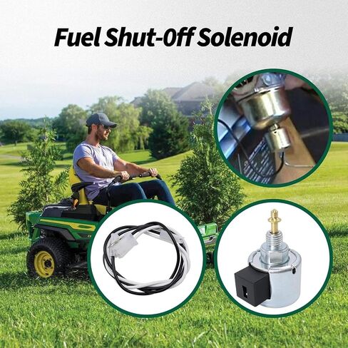 Mower Spare Accessories Fuel Shut-Off Solenoid for Briggs &Stratton 17.5 hp, 18.5hp, 19hp, 19.5 hp Engine in Kuwait