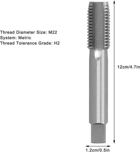 High Speed Steel Tapping Maintenance Hardware Accessories M22 Thread Machine Tap in Kuwait