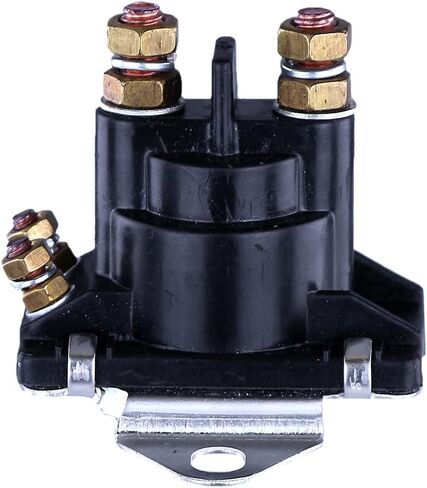 RAREELECTRICAL Power Trim Tilt Solenoid Compatible With Mercruiser Stern Drive 2.0L 3.0L 4.3L 5.0L Plastic Reservoir Trim Pump Replaces Mercury 89-96158T 89-846070 89-94318 Sae J1171 12V 4-Term Marine in Kuwait