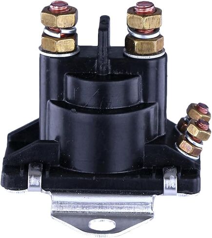 RAREELECTRICAL Power Trim Tilt Solenoid Compatible With Mercruiser Stern Drive 2.0L 3.0L 4.3L 5.0L Plastic Reservoir Trim Pump Replaces Mercury 89-96158T 89-846070 89-94318 Sae J1171 12V 4-Term Marine in Kuwait