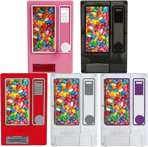 1Pcs Mini Tabletop Vending Machine, Manual Candy & Snack Dispenser with Transparent Compartment for Home, Parties & Desk Organization in Kuwait