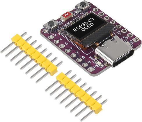 2 قطعة ESP32-C3 OLED مجلس التنمية هوائي السيراميك مجلس التنمية المصغرة واي فاي بلوتوث شاشة 0.42 بوصة in Kuwait