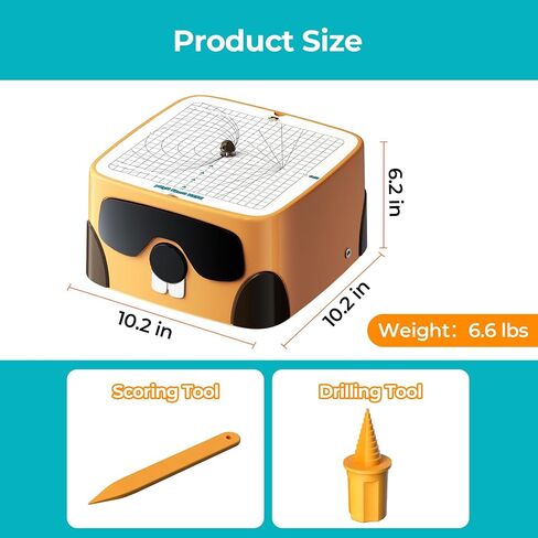 Cardboard Cutter for Kids Accessories, Angle Cutting Tool, Circular Cutting Tool, Straight Cutting Tool, Scale Plate in Saudi Arabia