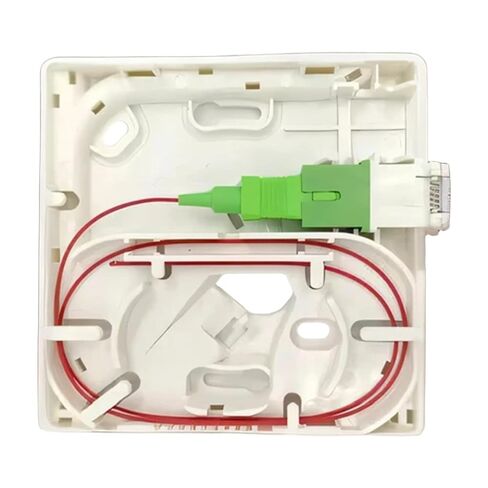 طقم PTO محاصر SC وضع واحد لاستخدام FTTH Wall Fiber Optic Plug بدون شعار 10-80PCS (10PCS) in Kuwait