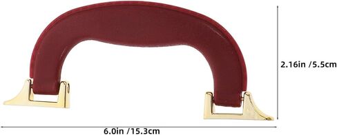 Lurrose 8pcs Suitcase Handle Replacement Set for Luggage and Toolboxes with Comfortable Artificial Leather Grip and Sturdy Plastic Construction, Stylish Appearance for Gifting in Kuwait