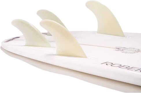 DORSAL Surfboard Fins FlexCore Surfboard Quad Set (4) FUT Base - Glass Filled Natural in Kuwait