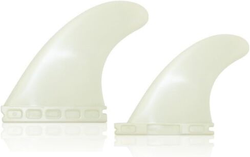 DORSAL Surfboard Fins FlexCore Surfboard Quad Set (4) FUT Base - Glass Filled Natural in Kuwait