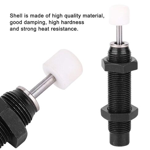 Oumefar x 10mm Oil Pressure Shock Absorber Adjustable Pneumatic Plunger Hydraulic Buffer for Air Cylinder in Kuwait