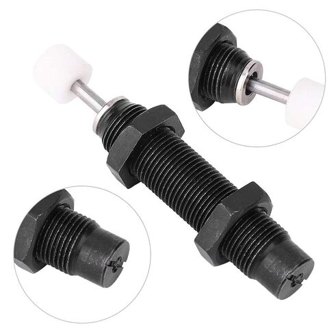 Oumefar x 10mm Oil Pressure Shock Absorber Adjustable Pneumatic Plunger Hydraulic Buffer for Air Cylinder in Kuwait