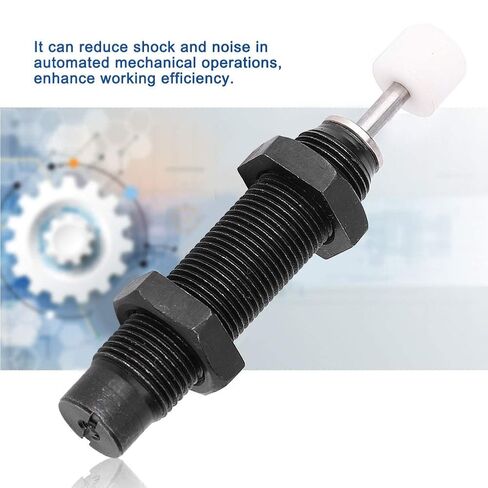Oumefar x 10mm Oil Pressure Shock Absorber Adjustable Pneumatic Plunger Hydraulic Buffer for Air Cylinder in Kuwait
