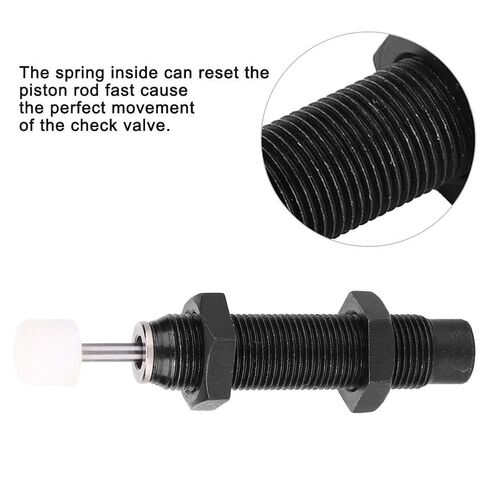 Oumefar x 10mm Oil Pressure Shock Absorber Adjustable Pneumatic Plunger Hydraulic Buffer for Air Cylinder in Kuwait