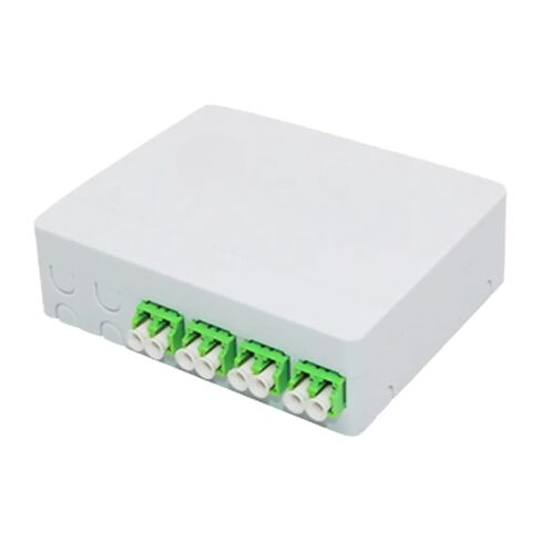 4 Port Optical Fiber Panel Box core FTTH Terminal Cassette SC Connector Pigtail(SC) in Kuwait