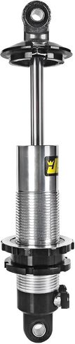 JEGS Double Adjustable Coil-Over Front or Rear Shock | Compressed Height: 13" | Extended Height: 19.5" | Ride Height: 16" to 16-3/4" | Stroke: 6.51" | Spring Length: 14" in Kuwait