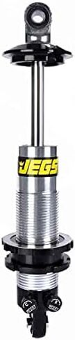 JEGS Double Adjustable Coil-Over Front or Rear Shock | Compressed Height: 13" | Extended Height: 19.5" | Ride Height: 16" to 16-3/4" | Stroke: 6.51" | Spring Length: 14" in Kuwait
