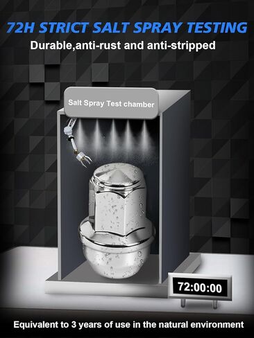 M12x1.5 Lug Nuts-20pcs Chrome Closed End Lug Lug Nuts ، متوافق مع 2006-2019 Ford Fusion ، 2000-2019 Focus ، 2001-2019 Escape Cheparket Wheel in Kuwait