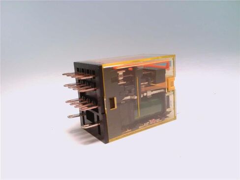 IDEC RU4S-CD-D24 24 VDC Coil Voltage, 4 Poles 4PDT, NO Latching Lever, Plug in Terminal, RU Series, Universal Relay, W DIODE in Kuwait