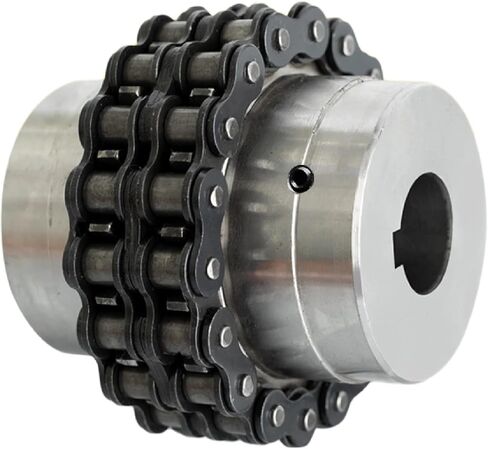 1PC Sprocket Gear Chain Coupler KC4014 12/12.7/14/15/16/17/18/19/20/22/24/25.4/28mm Chain Coupling Roller Chain Coupling(25.4x25.4) in Kuwait