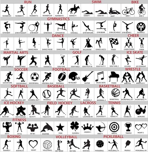 Personalized Steel Medal Hanger 20". Custom Text, Color and Images. Dance, Gymnastics, Running, Soccer, Pickleball, Karate, Baseball, Golf, Hockey, More! in Kuwait
