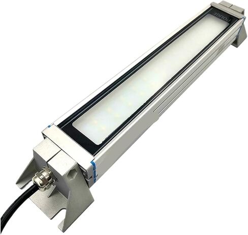 12W DC24V/220V AC LED Panel Working Light Machine Work Tool Lighting Tempered Frosted Glass Waterproof IP67(AC 220V) in Kuwait