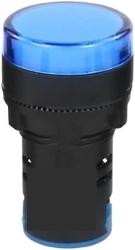 AD16-22 AD16-16 لوحة جبل LED مؤشر الطاقة 12V 24V 110V 220V 380V 22mm الطيار إشارة ضوء مصباح أحمر أزرق أبيض أخضر (أخضر، 16MM_6V) in Kuwait