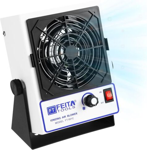 FEITA 001C ESD Ionizing Air Blower DC Type Anti Static Ionizer Static Eliminator Anti-static Ionized Fan for Eliminating Electrostatic in Kuwait