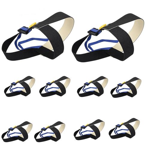 ESD Anti Static Foot Heel Straps 10 Pack Adjustable Strap Protects for Grounding Removing Static Fits All in Kuwait