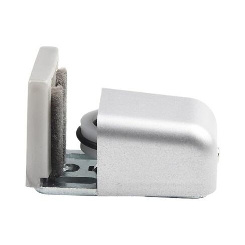 Adjustable Swing Stop Anti-Shaking Door Stop Barn Door Floor Guide Roller Wall Mount Bottom Stay Sliding Hardware(Large) in Kuwait