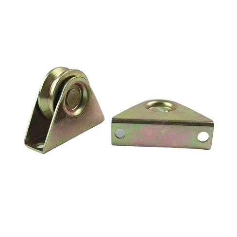 2 inch Sliding gate Rollers Diameter 48mm,Thickness 17mm,Groove v gate Whee,v Track Roller with Outer Support, Steel Rail Roller in Kuwait