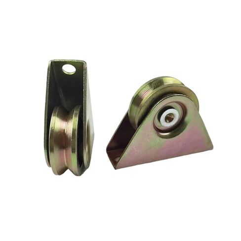 2 inch Sliding gate Rollers Diameter 48mm,Thickness 17mm,Groove v gate Whee,v Track Roller with Outer Support, Steel Rail Roller in Kuwait