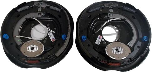 Dexter Pair 12x2, 9 hole (4 hole AND 5 hole) Backing Plate Trailer Axle Brake in Kuwait