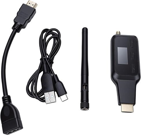 Gugxiom ARC إلى جهاز إرسال بلوتوث، محول صوت HDMI ARC مع نطاق 50 مترًا وزمن وصول منخفض aptX، للتلفزيون إلى سماعات الرأس المزدوجة، التحكم في مستوى الصوت CEC in Kuwait