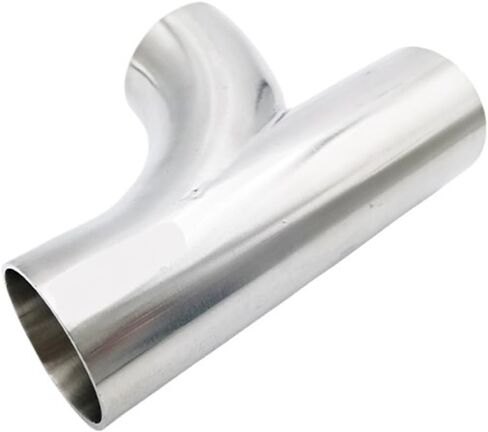 قطر الأنبوب 19mm-114mm من الفولاذ المقاوم للصدأ 304 تركيبات أنابيب العادم الصحية R متعرجة ملحومة (70 مم) in Kuwait