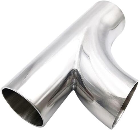 قطر الأنبوب 19mm-114mm من الفولاذ المقاوم للصدأ 304 تركيبات أنابيب العادم الصحية R متعرجة ملحومة (70 مم) in Kuwait