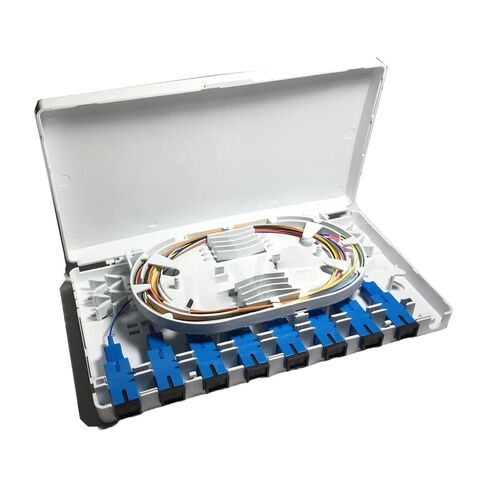 5 قطعة 8-Port الألياف البصرية صندوق طرفي لسطح المكتب لـ SC/LC/ST أسلاك التوصيل المصنوعة أو محولات FTTH (SC UPC ضفيرة) in Kuwait