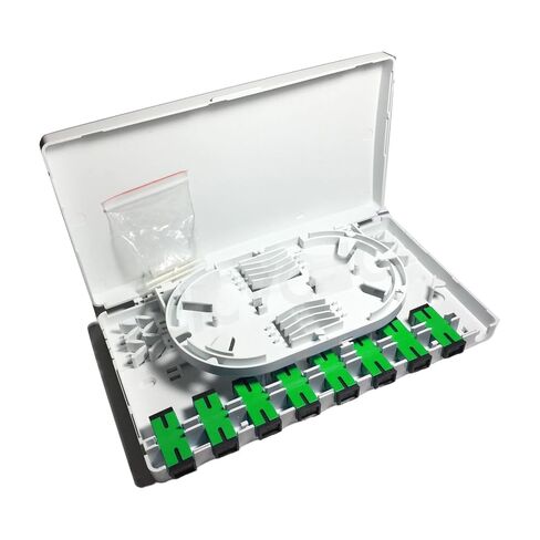 5 قطعة 8-Port الألياف البصرية صندوق طرفي لسطح المكتب لـ SC/LC/ST أسلاك التوصيل المصنوعة أو محولات FTTH (SC UPC ضفيرة) in Kuwait