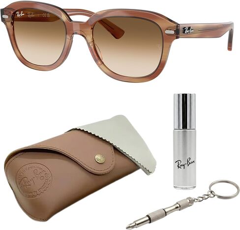 نظارات شمسية Ray-Ban RB4398 ERIK مربعة الشكل للرجال والنساء مع مجموعة نظارات RAYBAN الرسمية in Kuwait