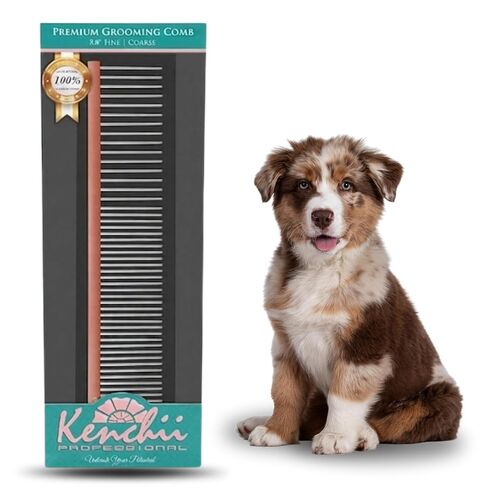 Kenchii Premium Satin Rose Gold Gold Combs (صغير) in Kuwait