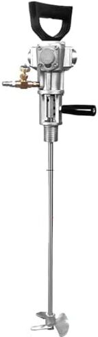 Pneumatic Agitator-Pneumatic Paint Mixer Tank Barrel Clip Bracket - Industrial Air Shaker for Paint Clamp Barrel Stirring Tool,（100 Gallon Stainless Steel） in Kuwait
