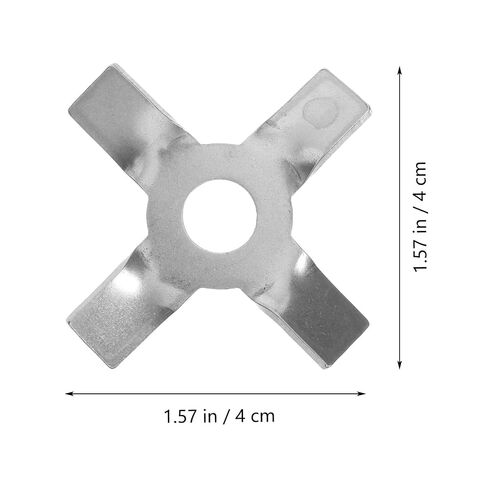 Totority Stainless Steel Cross-Shaped Mixing Paddle Stirring Tool for Laboratory Experiments with Improved Performance and Effective Dispersion of Particles in Kuwait