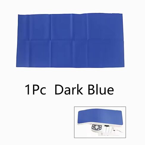 كرسي الأسنان طاولة حماية حصيرة منضدة الأسنان وسادة مقاومة للماء جلدية سميكة ارتداء مكافحة زلة قطع أدوات طبيب الأسنان صينية حصيرة الأزرق الداكن in Kuwait