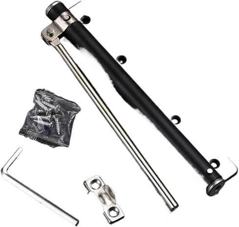 Door Closer, Aluminum Alloy Automatic Door Closer,Spring Closing Device,Suitable for Many Types of Adjustable Opener in Kuwait