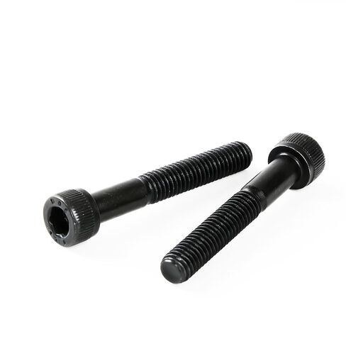 براغي غطاء رأس المقبس M8-1.25 × 50 مم، مسامير M8، سبائك فولاذية بدرجة 12.9، لمسة نهائية من أكسيد الأسود، نصف خيط، مثبتات مترية لمحرك ألين، 10 قطع in Kuwait