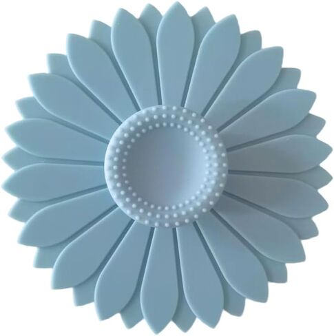 Sunflower Silicone Cup Covers, Flexible Reusable Lids for Mugs Tea Pots and Coffee Cups,Heat-Resistant Drink Lids for Home Office (Purple) in Kuwait