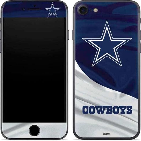 غلاف هاتف Skinit متوافق مع iPhone SE (الجيل الثاني والثالث) - تصميم مرخص رسميًا من NFL Dallas Cowboys in Kuwait