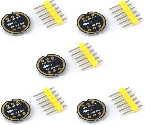 Teyleten Robot ICS-43434 Omnidirectional Microphone Module High Precision Low Power I2S Replaces INMP441 5pcs in Saudi Arabia
