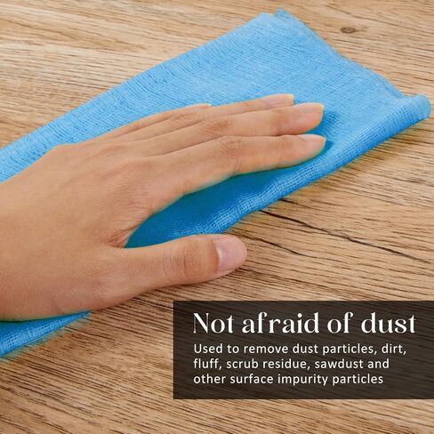 Maxcheck 1 Pcs Sticky Tack Cloth Woodworking Painters Wax and Silicone Free Tack Cloths for Removing Dust Rags Automotive Painting for Automotive, 18 x 36''(Blue) in Kuwait