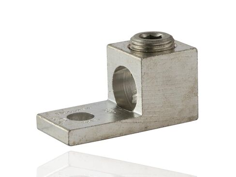 NSI 350T Dual Rated Mechanical Single Lug, 350 MCM-6 AWG Wire Range, 0.41" Mounting Hole, 0.99" Width, 1.13" Height, 2.25" Length in Kuwait