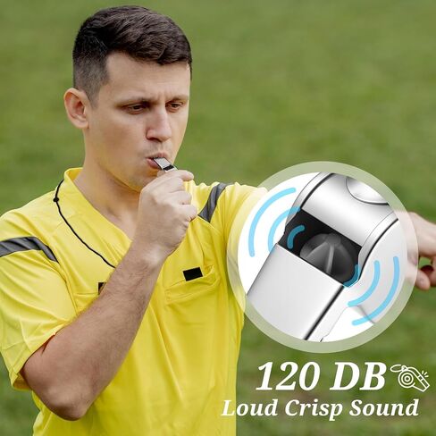 36 Pcs Stainless Steel Whistle for Coaches with Lanyard, Sports Whistles Bulk for Adults, Loud Metal Referee Whistle for Teachers, Coaches, Police, Referees in Kuwait