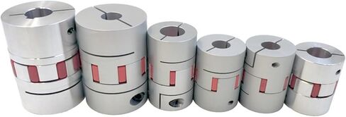 D40L66 مقرنة D40 L66 الألومنيوم البرقوق عمود مرن BW اقتران موصل المحرك وسادة مطاطية صلبة 8/10/12/12.7/14/22 مللي متر (8X12) in Kuwait