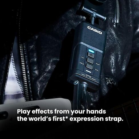 حزمة حزام تعبير الجيتار من Casio DN-SE10 Dimension Shifter مع مصدر طاقة Gearlux وقطعة قماش تلميع Austin Bazaar in Kuwait